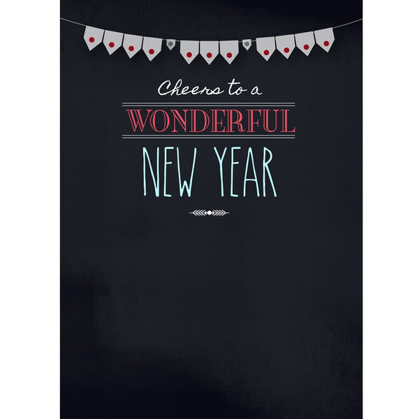 New Yearfts Cheer Printed Backdrop