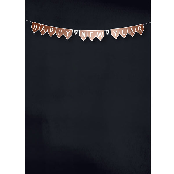 New Yearfts Bunting Printed Backdrop