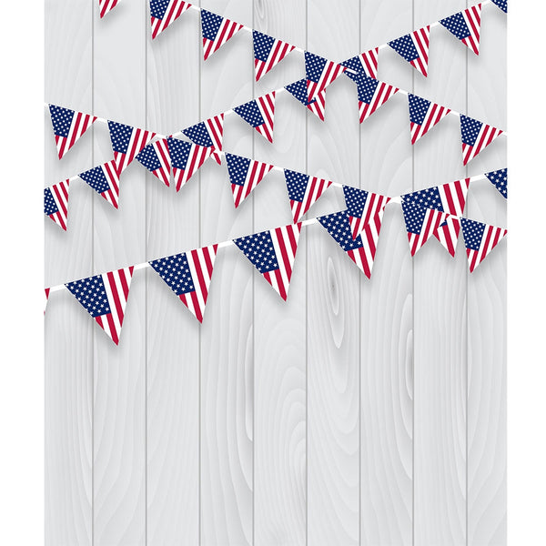 American Bunting Printed Backdrop