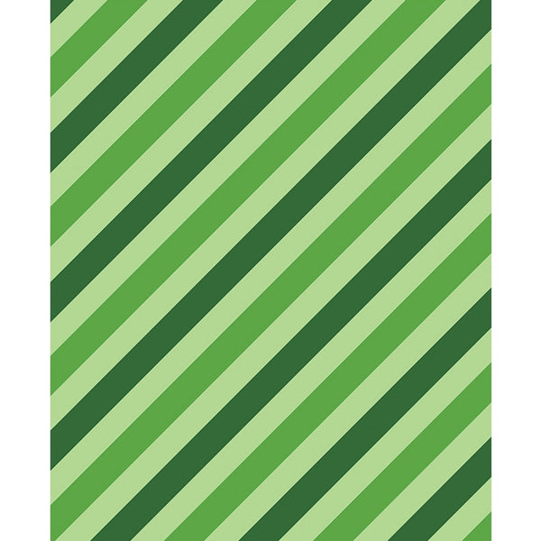 Green Diagonal Printed Backdrop