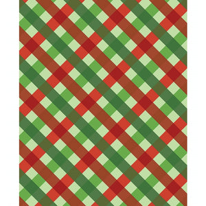 Holiday Plaid Printed Backdrop