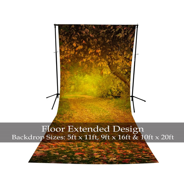 Path Less Traveled Printed Backdrop