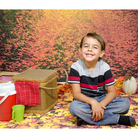 Autumn Leaves Printed Backdrop