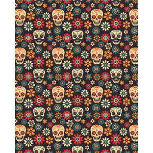 Dia De Los Muertos Printed Backdrop