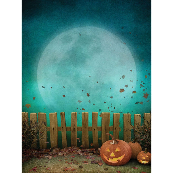 Moonlight Fence Printed Backdrop