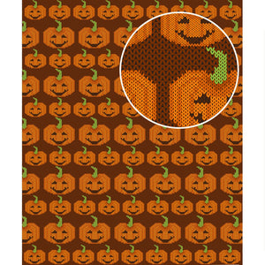 Pumpkin Sweater Printed Backdrop