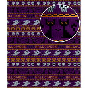 Halloween Sweater Printed Backdrop