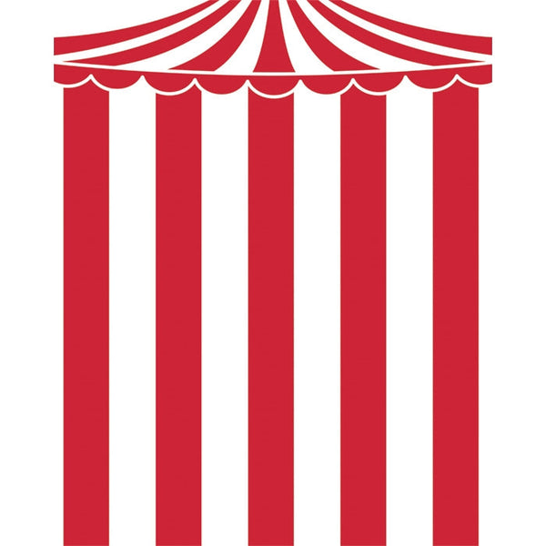 Circus Big Top Printed Backdrop