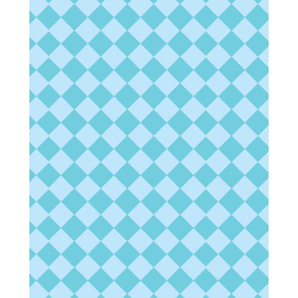 Teal Argyle Printed Backdrop