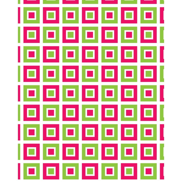 Retro Squares Printed Backdrop