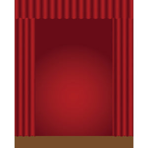 Stage Curtains Printed Backdrop