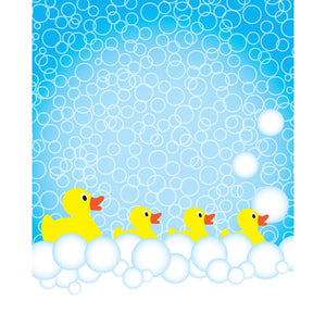 Rubber Ducky Bath Printed Backdrop