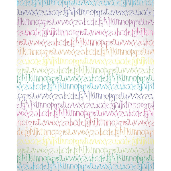 Colorful Writing Printed Backdrop