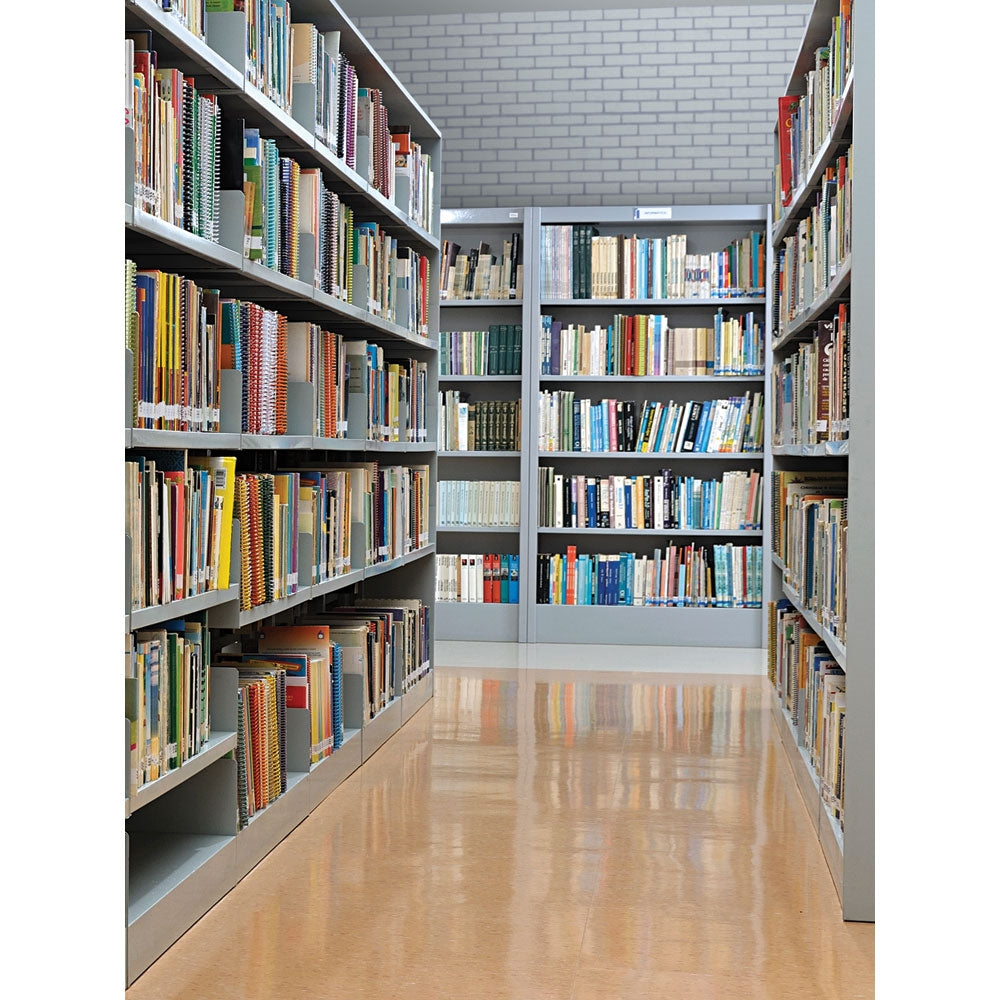 Library Hall Printed Backdrop | Backdrop Express Library Hall Printed ...