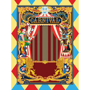 Circus Carnival Printed Backdrop