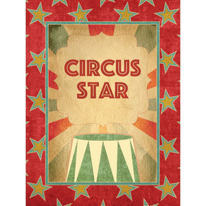 Circus Star Printed Backdrop