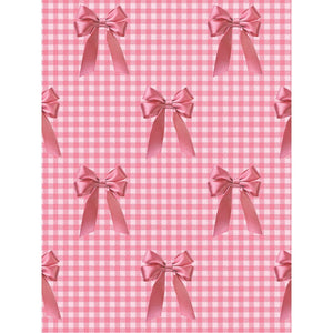 Barbie Bows Printed Backdrop