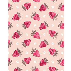 Raspberry Wallpaper Printed Backdrop