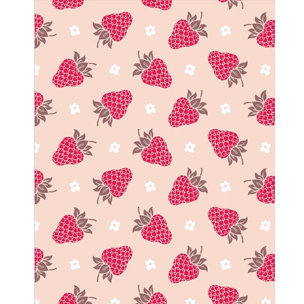 Raspberry Wallpaper Printed Backdrop