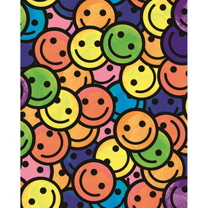 Retro Happy Face Printed Backdrop