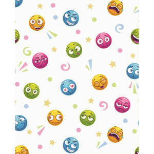 Emoticons Printed Backdrop