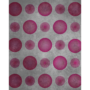 Fucshia Polka Dot Printed Backdrop