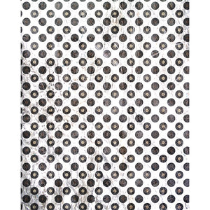 Faded Black Polka Dot Printed Backdrop