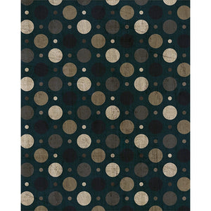 Steel Gray Polka Dot Printed Backdrop