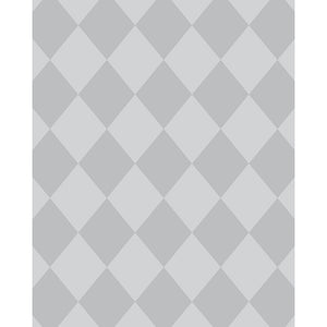 Gray Argyle Printed Backdrop