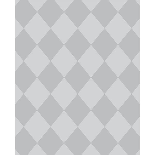 Gray Argyle Printed Backdrop