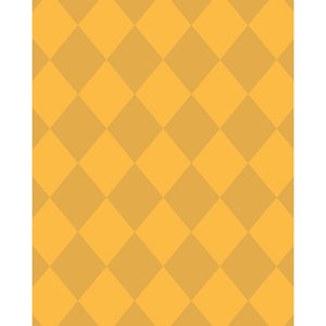 Yellow/Gold Argyle Printed Backdrop