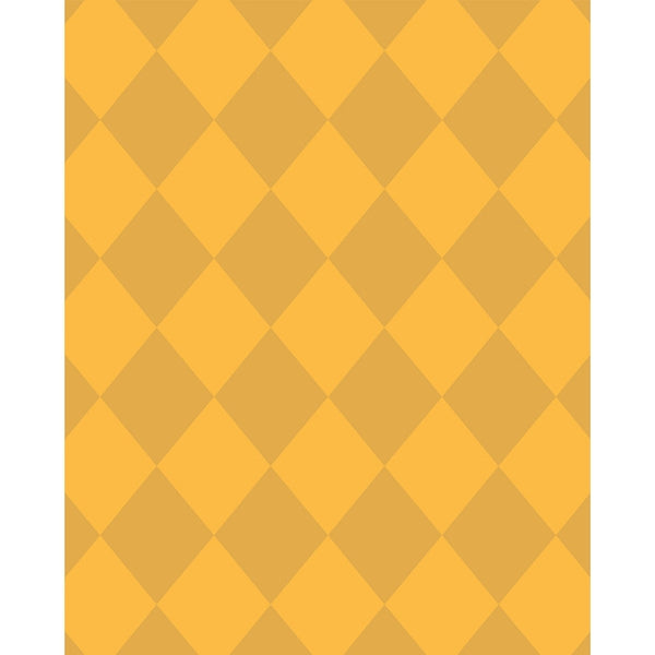 Yellow/Gold Argyle Printed Backdrop