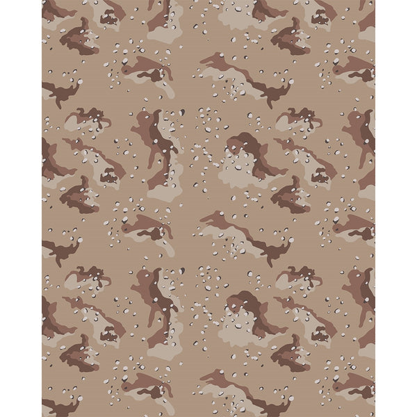 Desert Camouflage Printed Backdrop