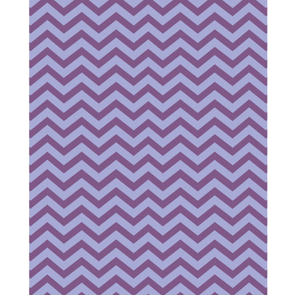 Violet & Purple Chevron Printed Backdrop