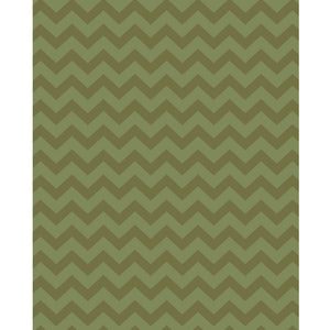 Forest Greens Chevron Printed Backdrop