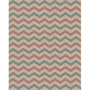 Rustic Southwest Chevron Printed Backdrop