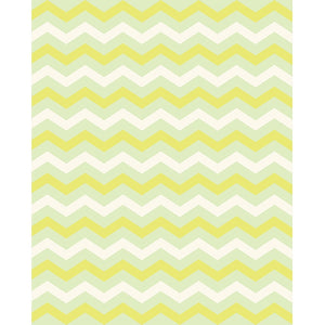 Pale Green Chevron Printed Backdrop