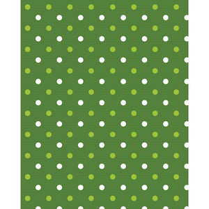 Green Polka Dots Printed Backdrop