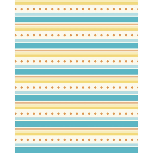 Gold & Teal Wallpaper Printed Backdrop