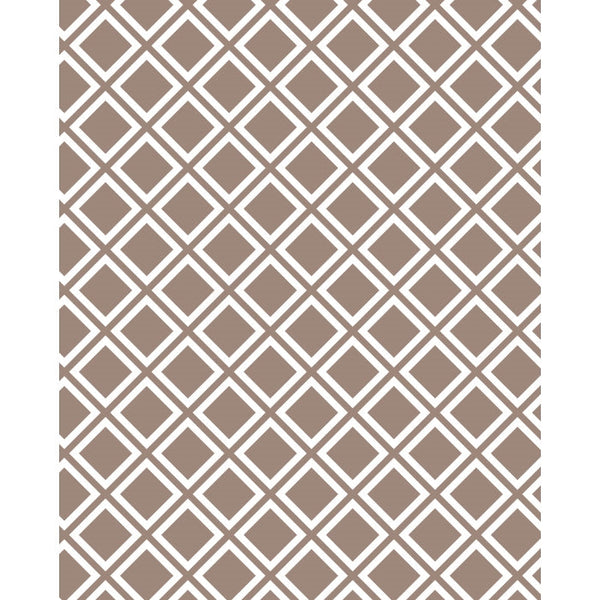 Brown Lattice Printed Backdrop