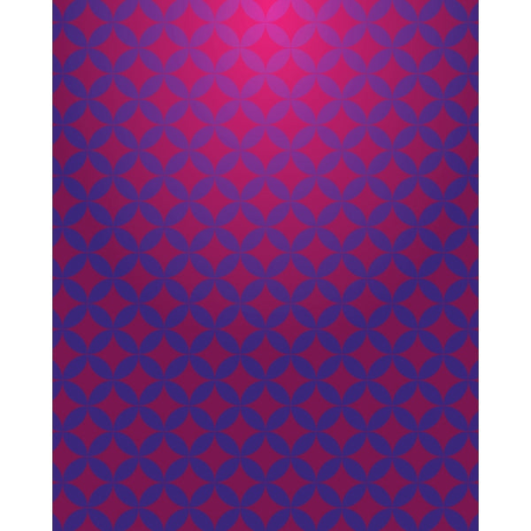 Red & Purple Geometric Printed Backdrop