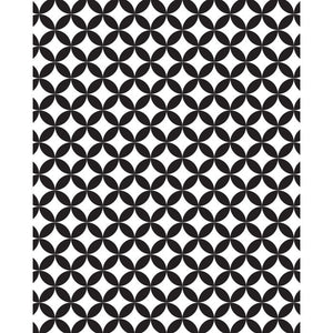 Black & White Geometric Printed Backdrop