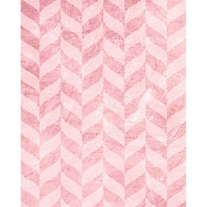 Distressed Pink Chevron Printed Backdrop