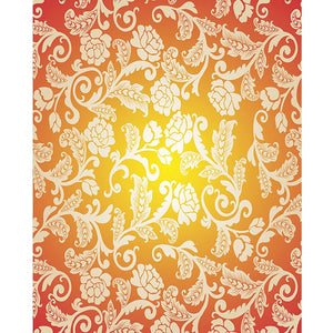 Yellow, Orange & Cream Roses Printed Backdrops