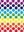 Rainbow Spectrum Polka Dot Printed Backdrop