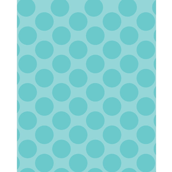 Seafoam Polka Dot Printed Backdrop