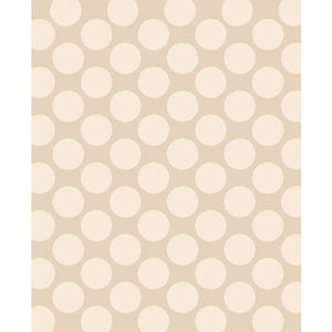 Cream Polka Dot Printed Backdrop