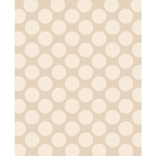 Cream Polka Dot Printed Backdrop