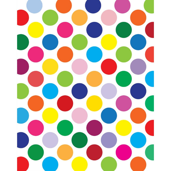 Multi-Colored Polka Dot Printed Backdrop