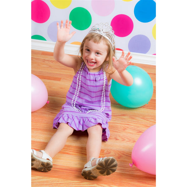 Multi-Colored Polka Dot Printed Backdrop